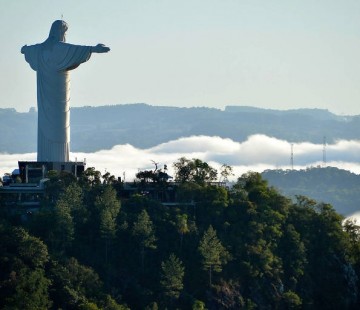 Cristo Protetor em Encantado e Termas de Nova Prata