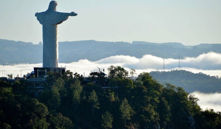 Cristo Protetor em Encantado e Termas de Nova Prata